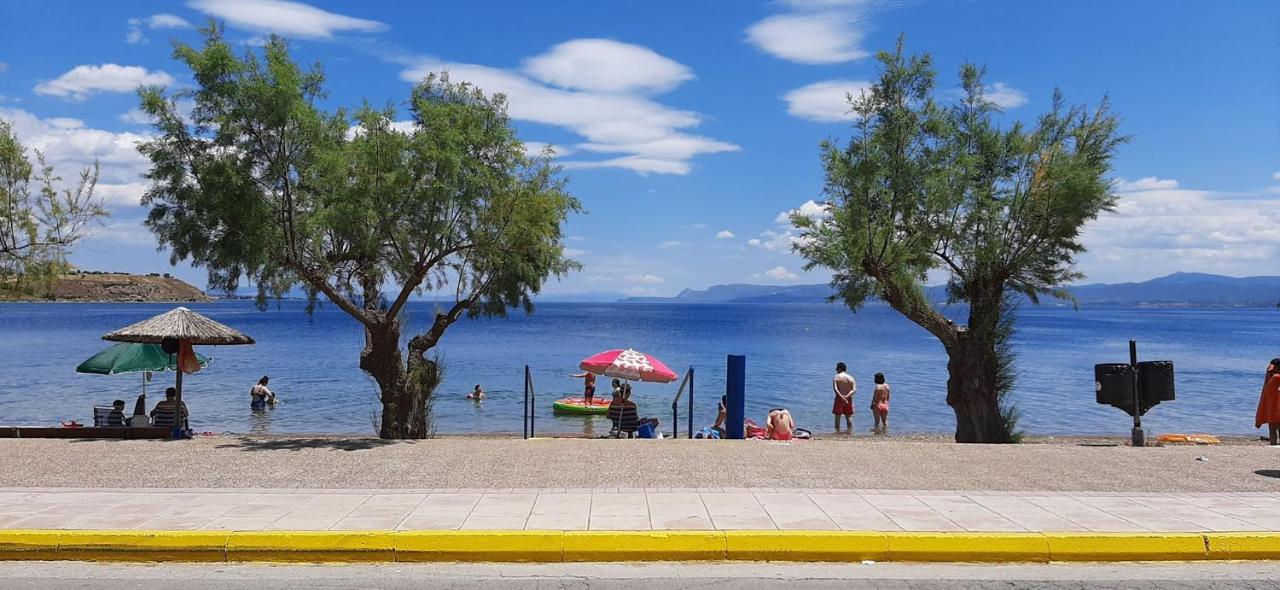 Poseidon Hotel Lefkandi Chalkidas Buitenkant foto