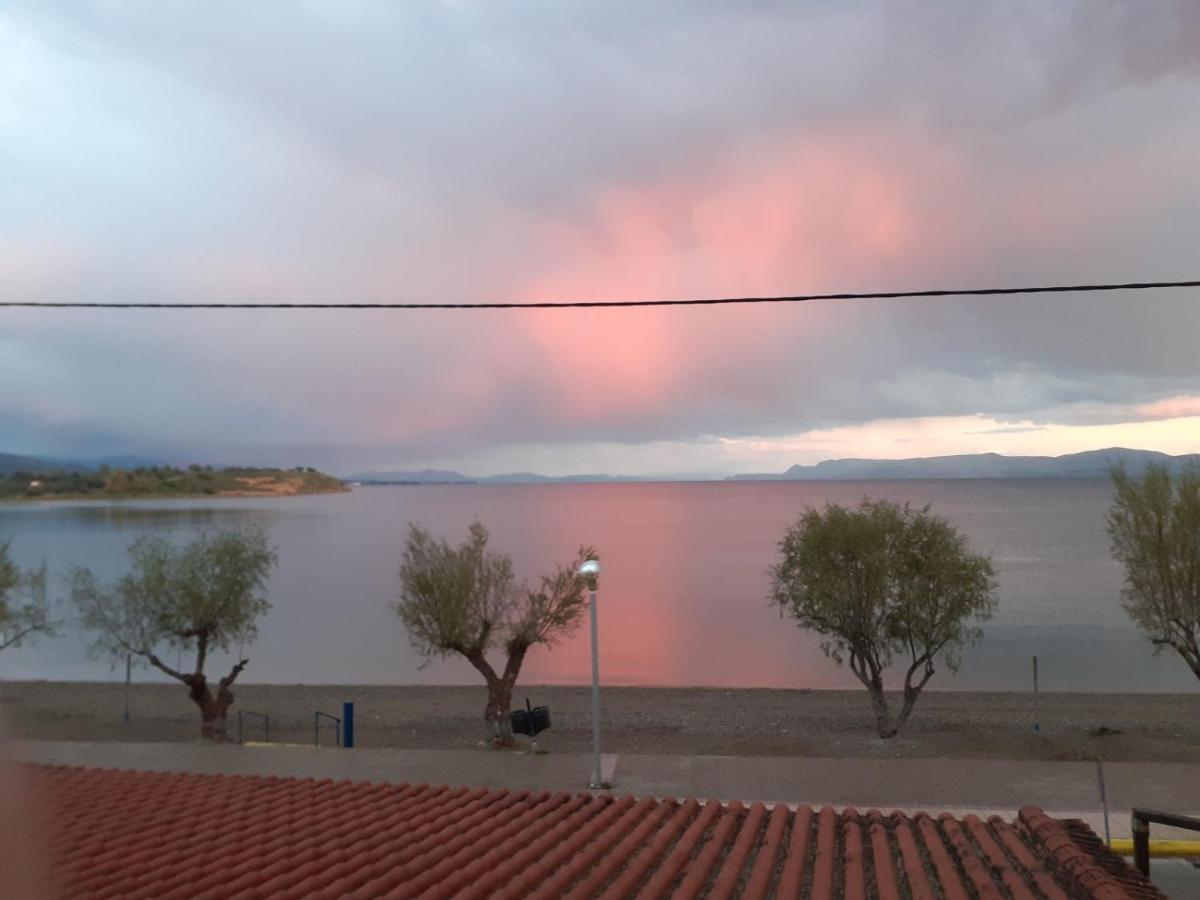 Poseidon Hotel Lefkandi Chalkidas Buitenkant foto