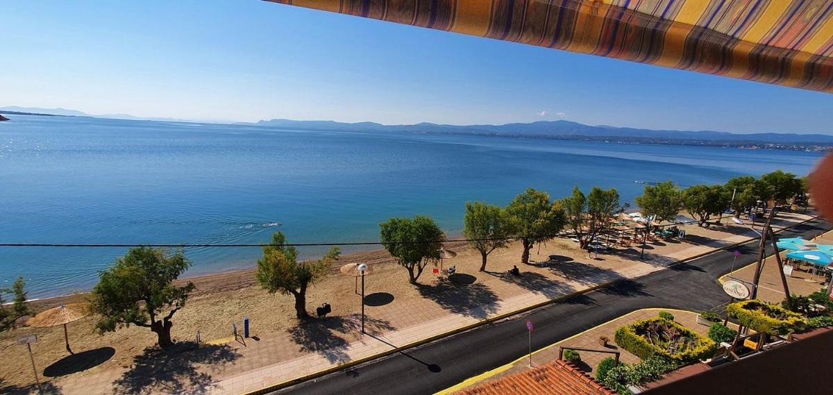 Poseidon Hotel Lefkandi Chalkidas Buitenkant foto