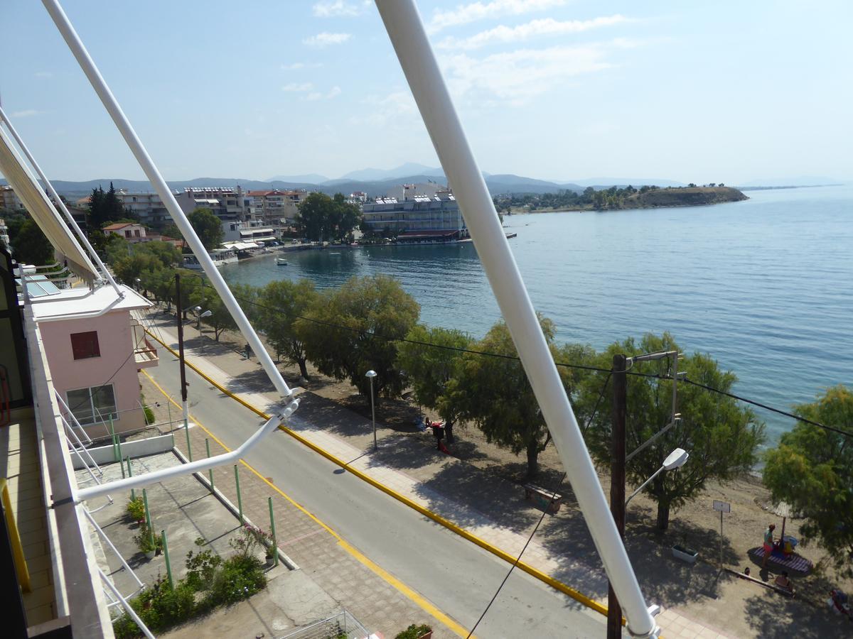 Poseidon Hotel Lefkandi Chalkidas Buitenkant foto