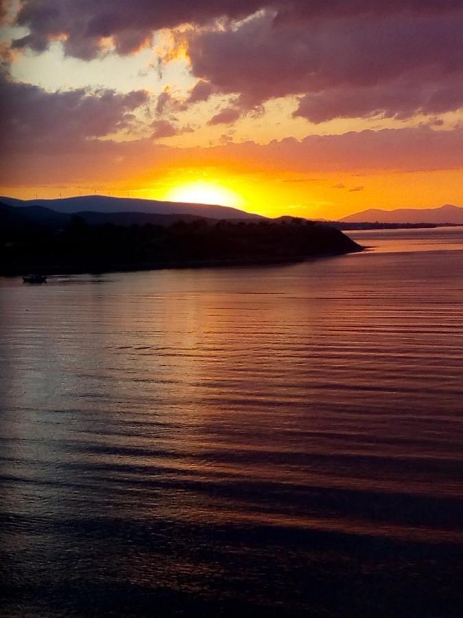 Poseidon Hotel Lefkandi Chalkidas Buitenkant foto